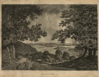 Washington, 1795 (aquatinta)